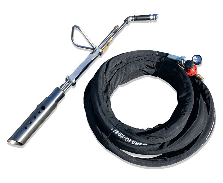 HACC2V hot air lance for crack-sealing and waterproofing