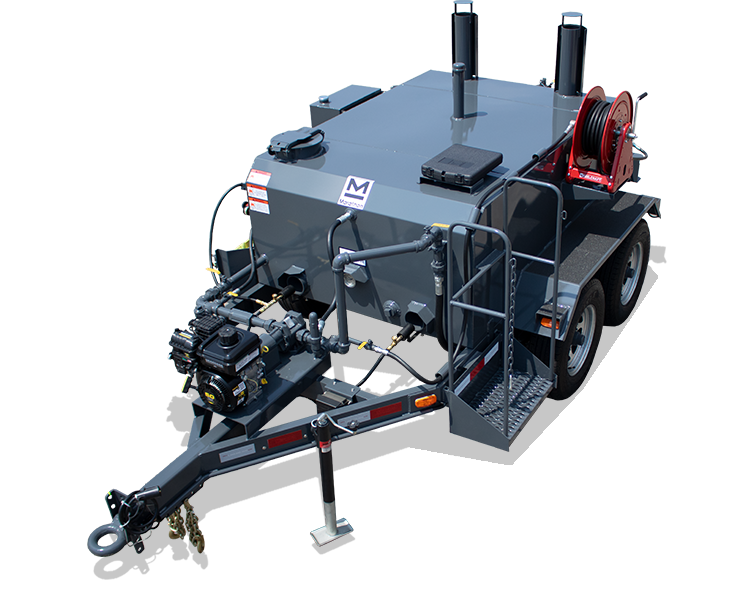 TPS500T 500 gallon trailer-mounted tube-fired hot tack emulsion sprayer
