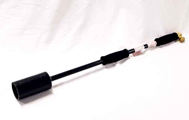 300,000 BTU vapour propane hand torch with fifteen feet propane hose