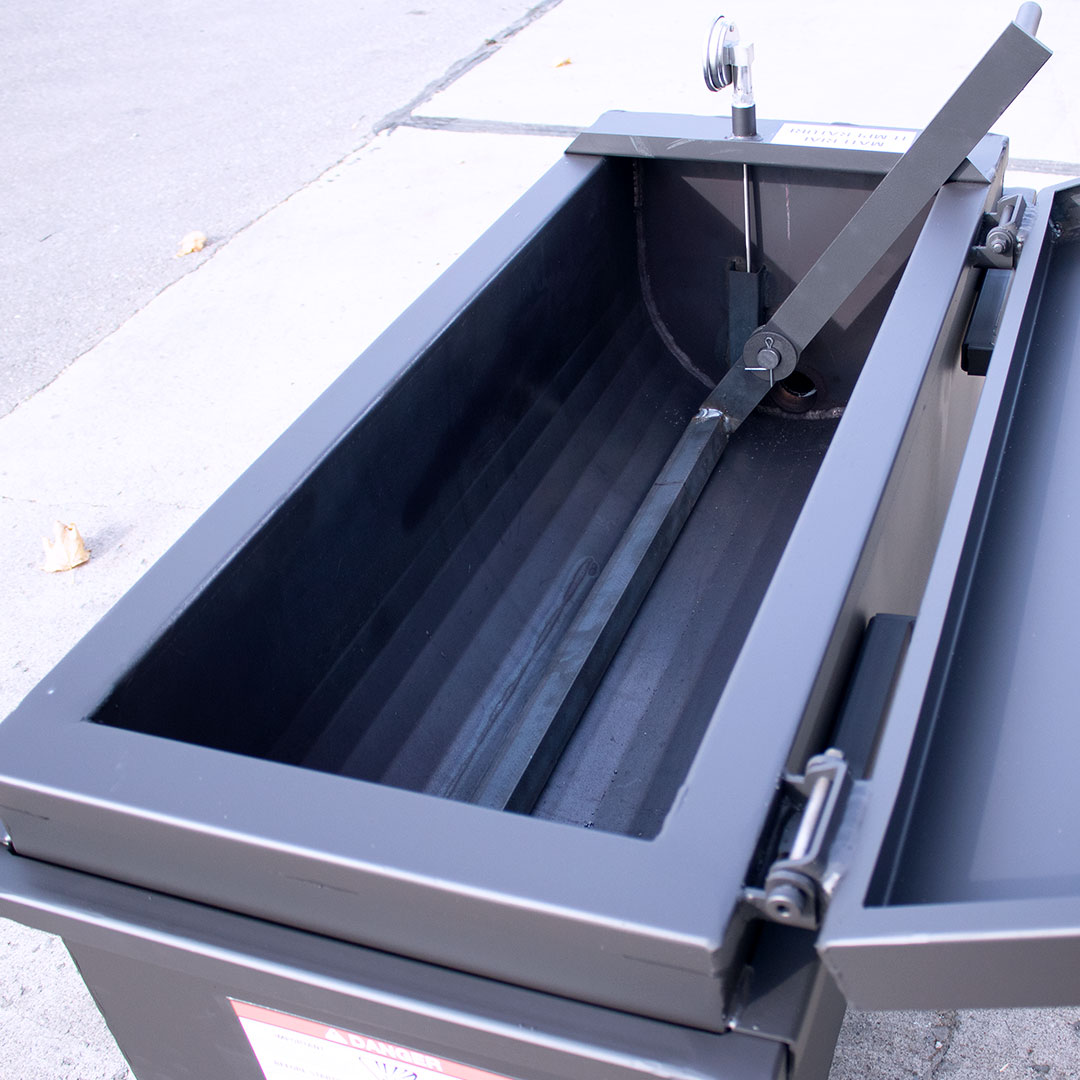 round bottom vat with hand agitation