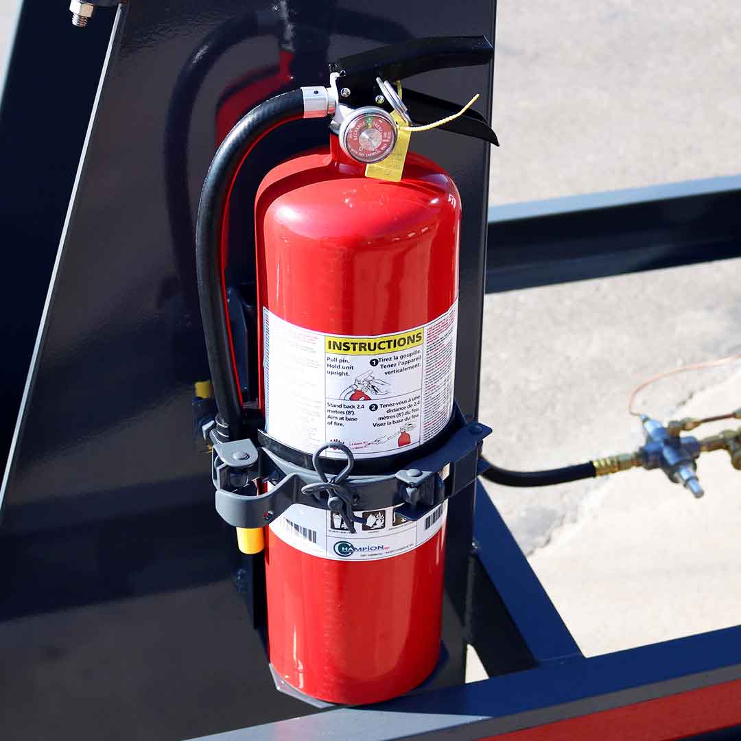 10lb fire extinguisher with bracket
