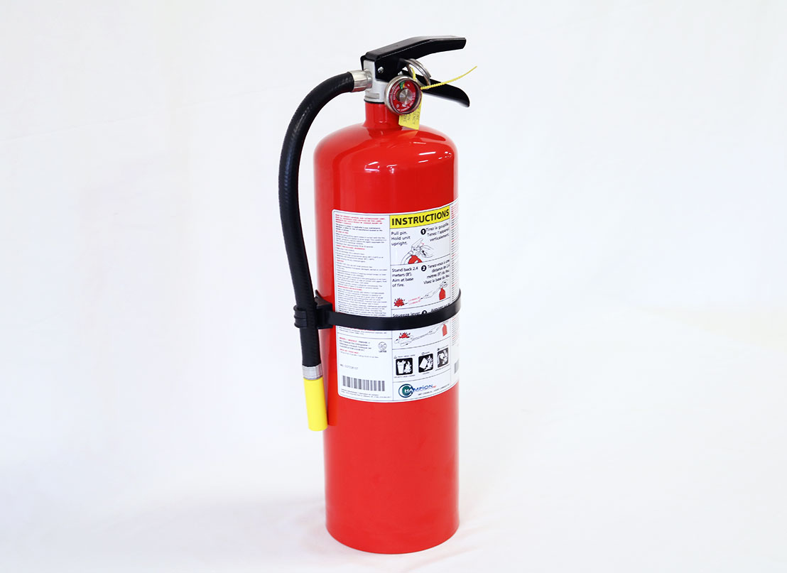 10 pounds Fire extinguisher with bracket