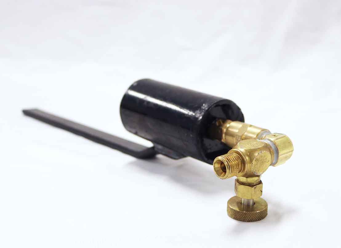 80,000 BTU Propane burner with bracket - tool heater
