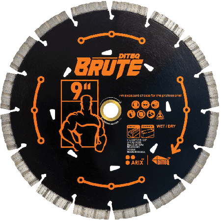 concrete diamond tip blades