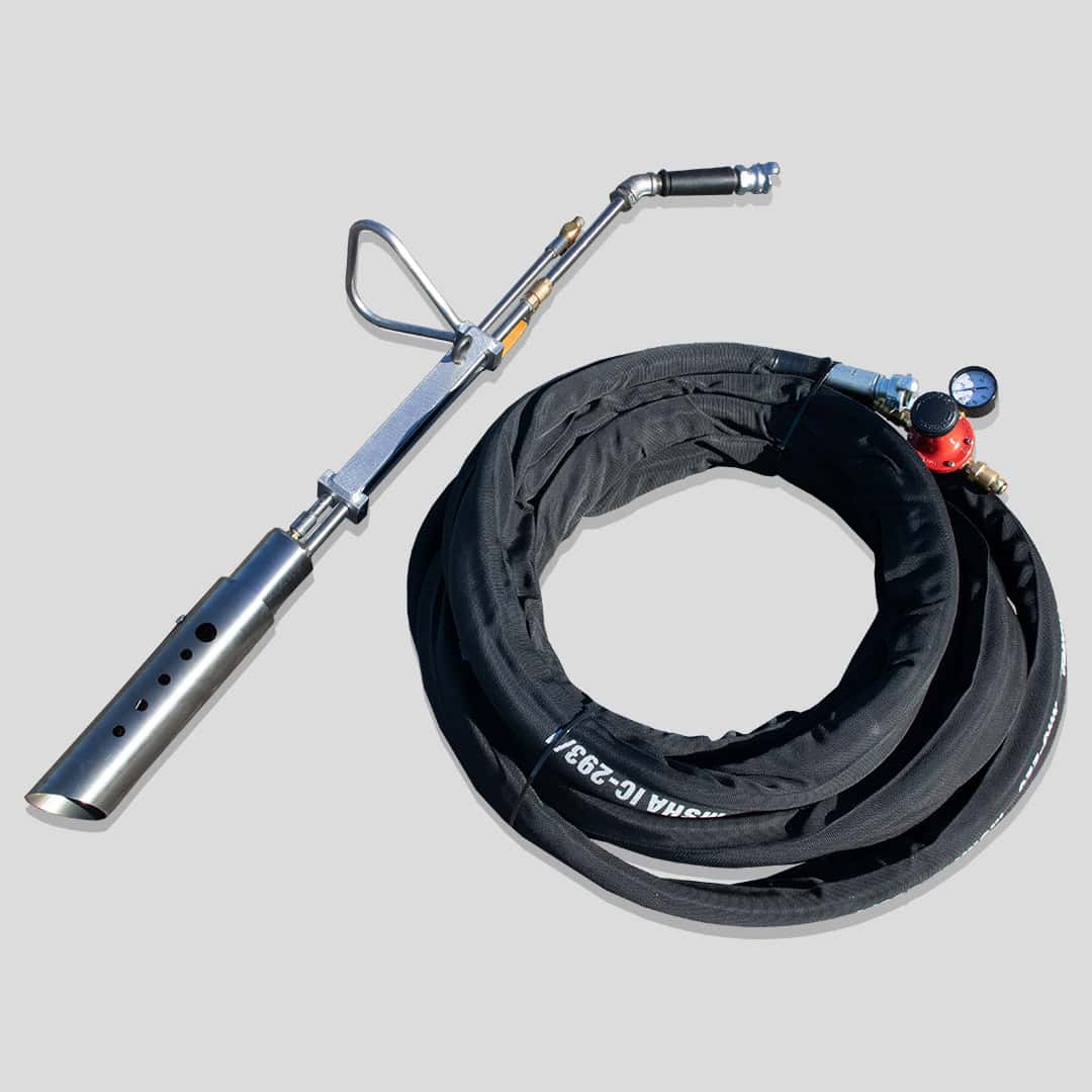 HACC2V hot air lance for crack-sealing and waterproofing