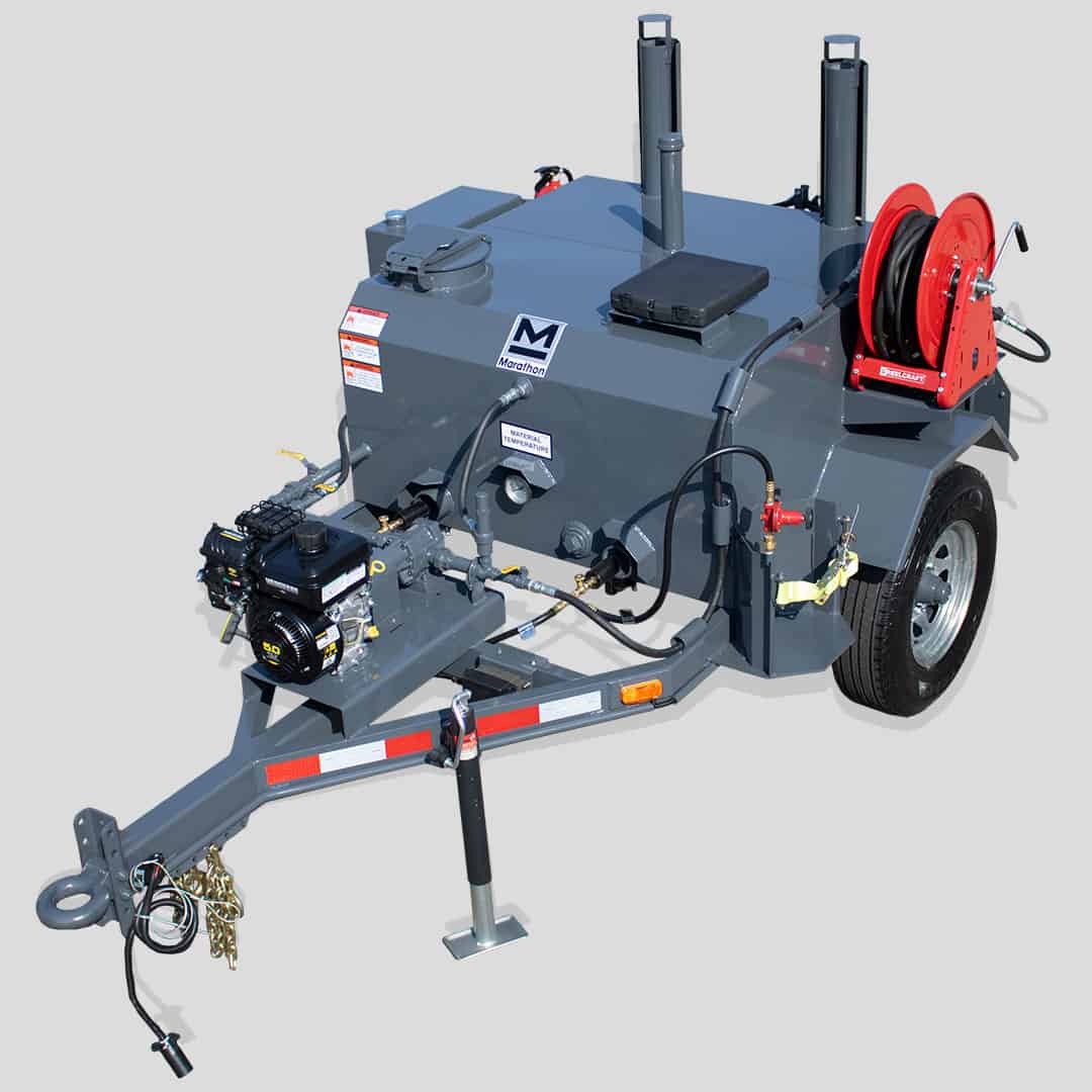 TPS250PT 250 gallon skid-mounted tube-fired hot tack emulsion sprayer