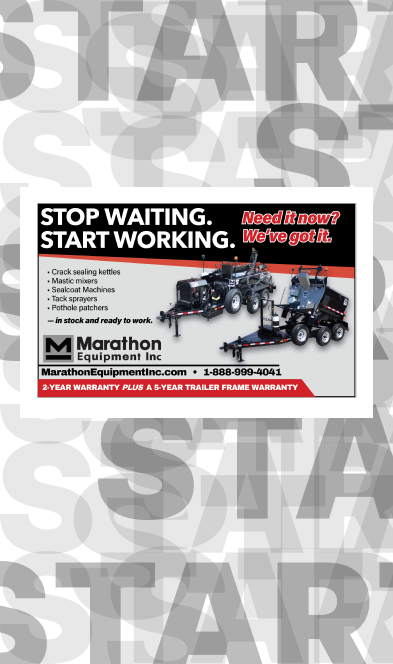 Marathon Equipment Inc april edition of applied equipment publishing