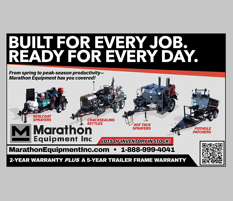 Marathon Equipment Inc april edition of applied equipment publishing